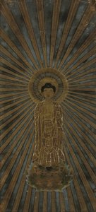Amida Manifesting in the Dharma-body of Expedient Means, 1700-talet. av Unbekannt