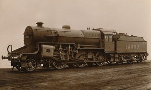 En L.M.S. Blandtrafiklok, c1930-talet. av Unbekannt