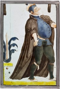 En skådespelare som deklamerar, ca. 1600. av Unbekannt
