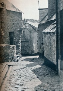 En gammal del av St Ives, Cornwall, planerad som ett slumrensningsområde, 1935 av Unbekannt