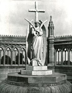 Angel of the Memorial Well, Cawnpore, Indien, 1895. av Unbekannt