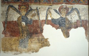 Änglar från Santa Maria de Taüll av Unbekannt