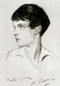 Anita Loos 1888-1981, amerikansk manusförfattare, dramatiker och författare, tidigt 1900-tal av Unbekannt