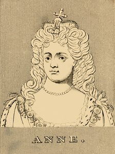 Anne, 1665-1714, 1830. av Unbekannt