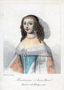Anne Marie Martinozzi, italiensk-född fransk aristokrat från 1600-talet av Unbekannt