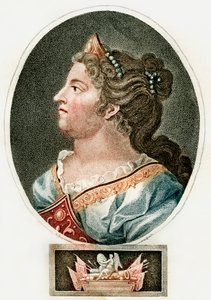 Anne, drottning av Storbritannien, c1796 av Unbekannt