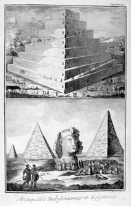 Fornminnen i Babylonien och Egypten, 1751-1777 av Unbekannt