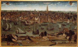 Antwerpia i Brabancia, CA 1530. av Unbekannt
