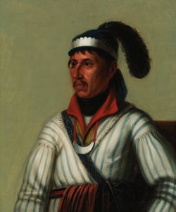 Apauly-Tustennuggee, 1825. av Unbekannt