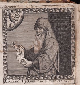 Apollonius av Tyana Från: The Order of the Inspirati, 1659 av Unbekannt