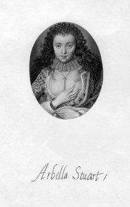 Arabella Stuart 1575-1615, engelsk renässansadelsdam, 1600-talet. av Unbekannt