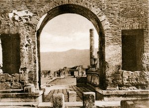 Neros båge, Pompeji, Italien, c1900-talet av Unbekannt