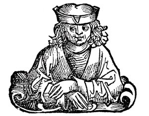 Aristides den rättvise c530-c468 f.Kr., antik grekisk atensk soldat och statsman, 1493 av Unbekannt