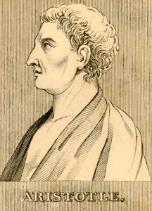 Aristoteles, 384-322 f.Kr., 1830. av Unbekannt
