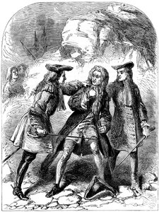 Arrestering av Sir John Fenwick, 1696 sent 1800-tal av Unbekannt