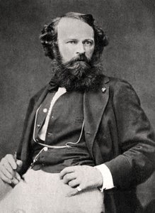 Arsene Houssaye, fransk författare och poet, 1861 av Unbekannt