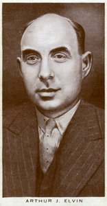 Arthur J Elvin, brittisk boxningspromotor, 1938 av Unbekannt