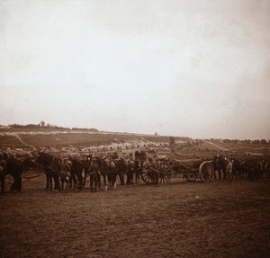Artilleri, Genicourt, norra Frankrike, c1914-c1918 av Unbekannt