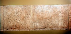 Ashurnasirpal II, kung av Assyrien, c900-talet f.Kr av Unbekannt