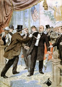 Mordet på William McKinley, USA:s 25:e president, 1901 av Unbekannt