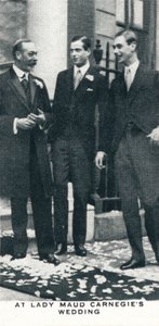 Vid Lady Maud Carnegies bröllop, 1923 1937 av Unbekannt