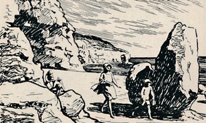 På Tilly Whim, 1929 av Unbekannt