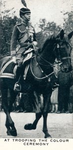 Vid Trooping The Color Ceremony, 1932 1937 av Unbekannt