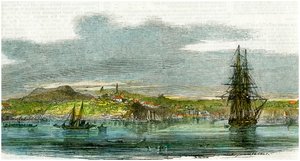 Auckland, Nya Zeeland, c1880 av Unbekannt
