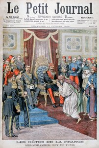 Publik med Muhammad IV al-Hadi, Bey of Tunis, 1904 av Unbekannt