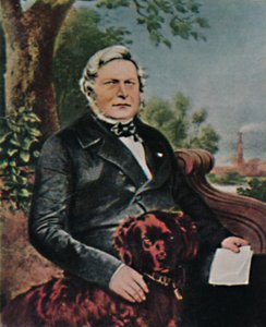 August Borsig 1804-1854. - Målning av Kruger, 1934. av Unbekannt