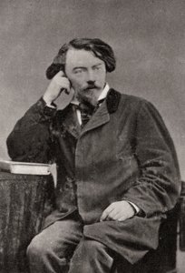 Auguste Villiers de lIsle-Adam, fransk symbolistisk författare, 1882 av Unbekannt