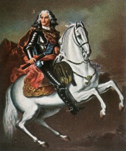 Augustus II den Starke, 1718, 1936. av Unbekannt