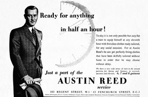 Austin Reed - Redo för allt på en halvtimme, 1937 av Unbekannt