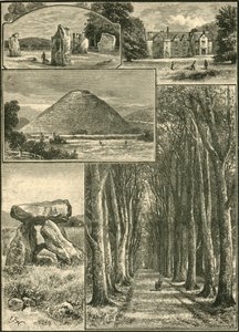 Avebury. Littlecote. Silbury. Devils Den. Grand Avenue, 1898. av Unbekannt