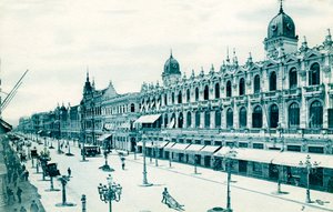 Avenida Central, Rio de Janeiro, Brasilien, ca 1900-talet av Unbekannt