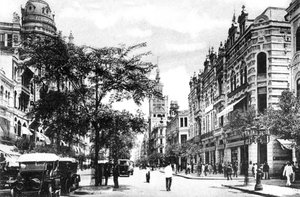 Avenida Rio Branco, Rio de Janeiro, Brasilien, 1920-talet av Unbekannt