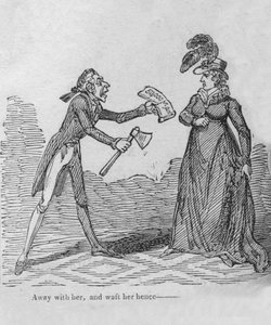 Bort med henne och sväng henne därifrån ---, c1820. av Unbekannt