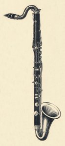B-basklarinett, 1895. av Unbekannt