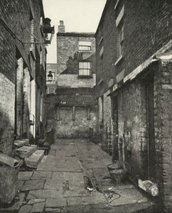 Back-to-Back-hus i norra England, 1938 av Unbekannt