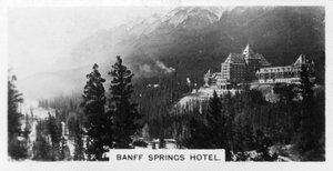 Banff Springs Hotel, Alberta, Kanada, c1920-talet av Unbekannt