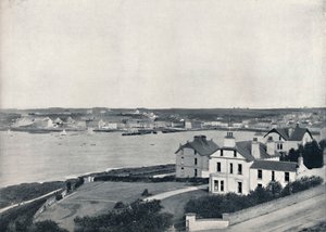 Bangor - The Town and the Bay, från Mornington Park, Princeton, 1895 av Unbekannt