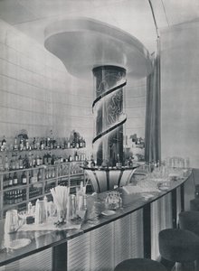 Bar för en trädgårdsklubbrestaurang, 1942. av Unbekannt