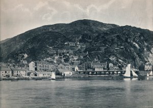 Barmouth - Utsikt från Mawddach, Showing Heights, 1895 av Unbekannt