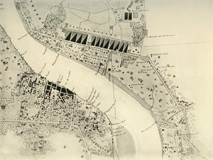 Barrackpore Park and Cantonment, 1841, 1925. av Unbekannt