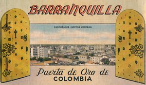 Barranquilla - Gyllene porten i Colombia, c1940-talet av Unbekannt
