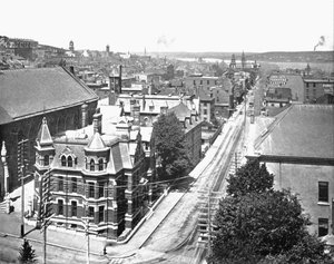 Barrington Street, Halifax, Nova Scotia, Kanada, c1900. av Unbekannt
