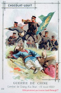 Slaget vid Chang-Kia-Wan, Kina, Boxer Rebellion, 12 augusti 1900 av Unbekannt