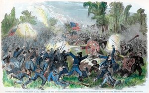 Slaget vid Bakers Creek, Mississippi, amerikanska inbördeskriget, 16 maj 1863 av Unbekannt