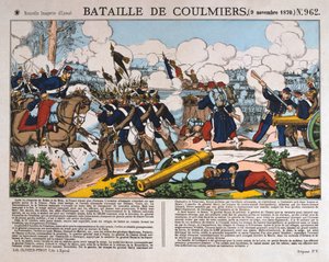 Slaget vid Coulmiers, fransk-preussiska kriget, 9 november 1870 av Unbekannt