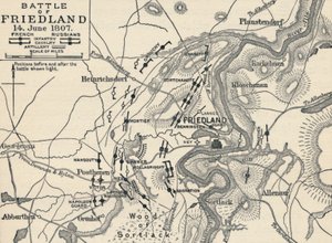 Slaget vid Friedland, 14 juni 1807, 1896 av Unbekannt